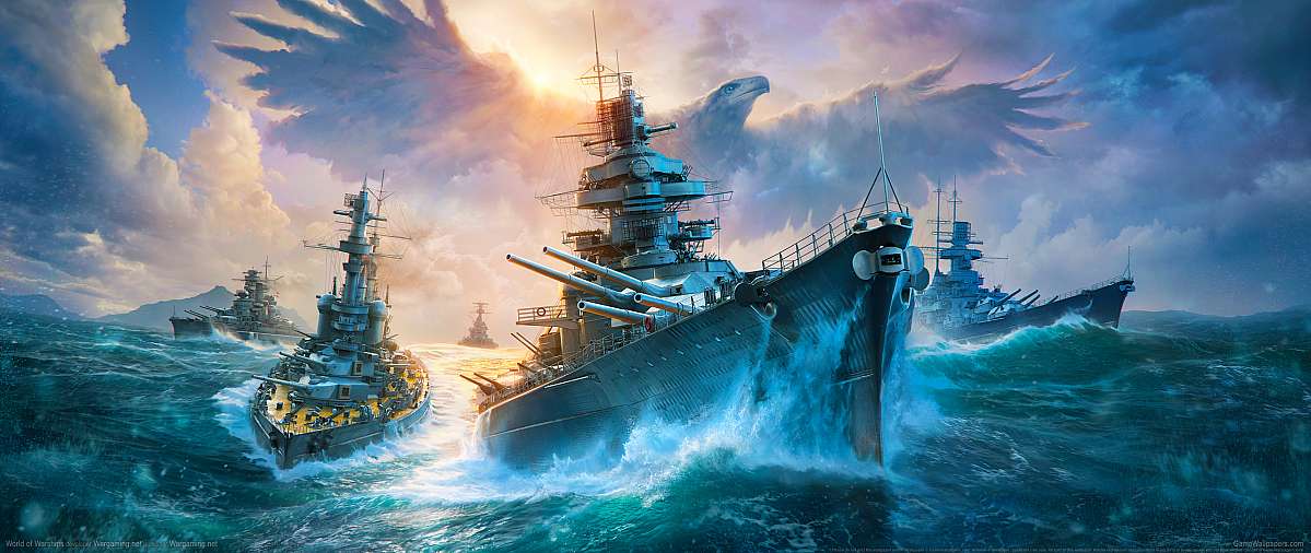 World of Warships ultrawide achtergrond 18