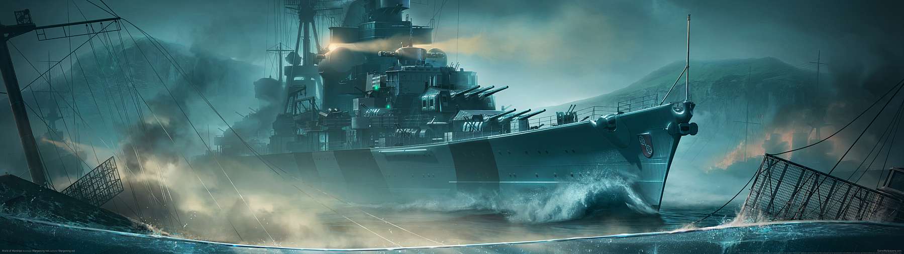 World of Warships superwide achtergrond 28